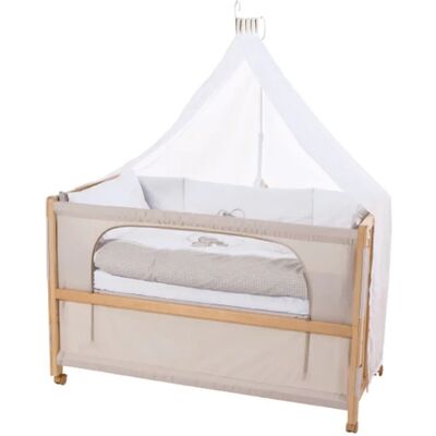 Roba Babybett - Verstellbar, Umwandelbar, 0-5 Jahre Roba Babybett - Verstellbar, Umwandelbar, 0-5 Jahre