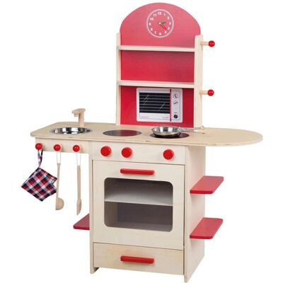 Cuisine pour enfants Roba - Cuisine en bois avec accessoires Cuisine pour enfants Roba - Cuisine en bois avec accessoires