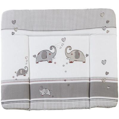 Roba Wickelauflage - Soft Elefant Grau - 85x75 cm Roba Wickelauflage - Soft Elefant Grau - 85x75 cm