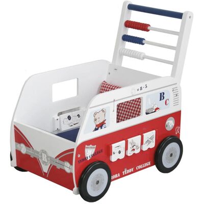 Roba Lauflernwagen - Teddy College - Motorik, Lauflernhilfe, Puppenwagen Roba Lauflernwagen - Teddy College - Motorik, Lauflernhilfe, Puppenwagen
