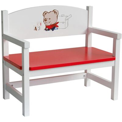 ROBA 98837 Fauteuil poupée - Accessoire de poupée avec motif d'ours ROBA 98837 Fauteuil poupée - Accessoire de poupée avec motif d'ours