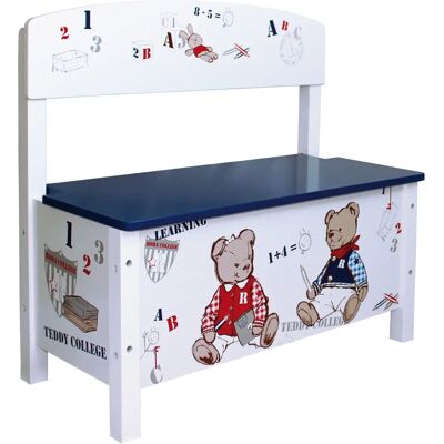 ROBA Kindertruhenbank - Teddy College - Für Kinder von 18 Monaten bis 10 Jahren ROBA Kindertruhenbank - Teddy College - Für Kinder von 18 Monaten bis 10 Jahren