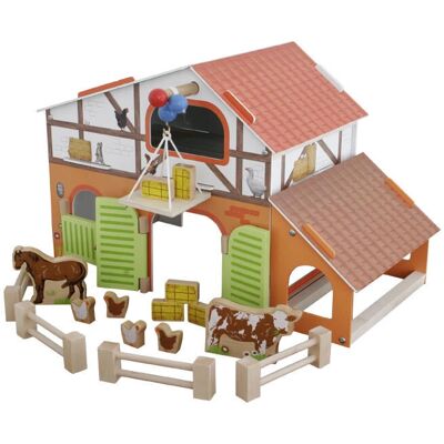 Roba 9643 Spielset - Bauernhof, Holz, Bunt Roba 9643 Spielset - Bauernhof, Holz, Bunt