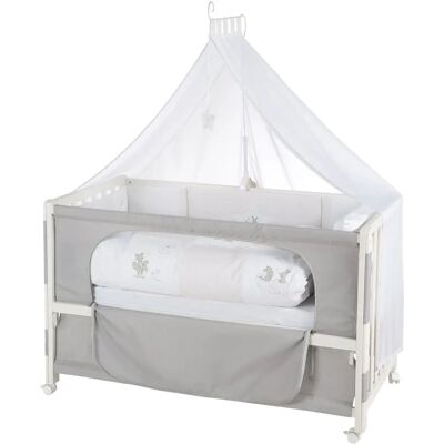 Lit bébé Roba Fox & Bunny - Réglable et convertible Lit bébé Roba Fox & Bunny - Réglable et convertible