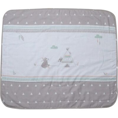 Couverture bébé Roba - Réversible, 80x80 cm - Couverture bébé Couverture bébé Roba - Réversible, 80x80 cm - Couverture bébé