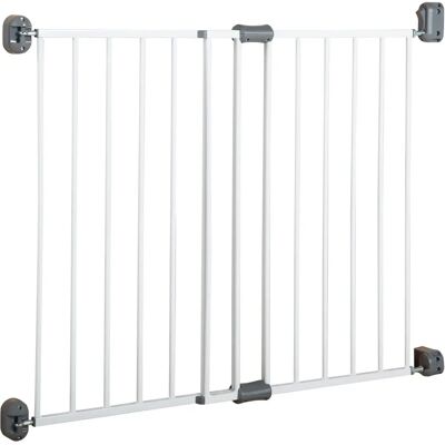 Roba Baby-Sicherheitsgitter - Verstellbares Metalltor - Weiß Roba Baby-Sicherheitsgitter - Verstellbares Metalltor - Weiß
