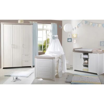Ensemble chambre bébé ROBA Felicia - Lit, armoire, commode Ensemble chambre bébé ROBA Felicia - Lit, armoire, commode