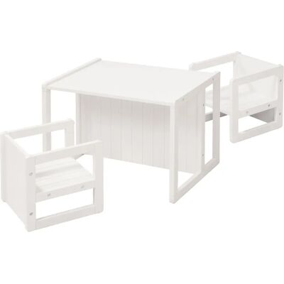 ROBA 3in 1 Kindermöbel-Set - Weiß ROBA 3in 1 Kindermöbel-Set - Weiß
