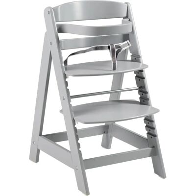 ROBA Sit Up Click Höjstol - Taupe - Ergonomisk Justerbar Trästol för Barn ROBA Sit Up Click Höjstol - Taupe - Ergonomisk Justerbar Trästol för Barn