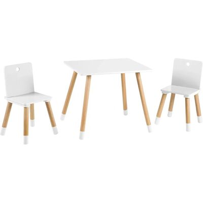 roba Kindermöbel Set - Tisch & 2 Stühle - Sicher & Modern roba Kindermöbel Set - Tisch & 2 Stühle - Sicher & Modern