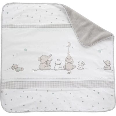 Couverture Bébé Roba - 80x80cm - Matériau Doux et Confortable Couverture Bébé Roba - 80x80cm - Matériau Doux et Confortable