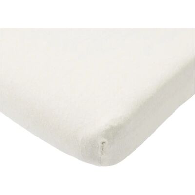 Drap-housse en jersey de coton blanc Roba - Literie Drap-housse en jersey de coton blanc Roba - Literie