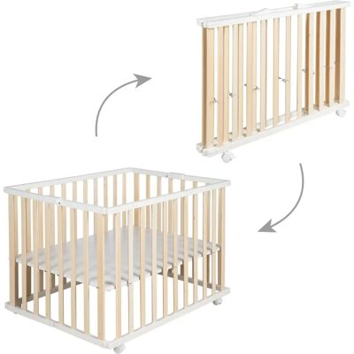 Enclos Roba avec Base Réglable en Hauteur - Playpen - Publicité Enclos Roba avec Base Réglable en Hauteur - Playpen - Publicité