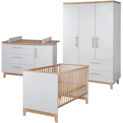 ROBA Babyzimmer-Komplettset - Kinderbett, Schrank & Wickelkommode ROBA Babyzimmer-Komplettset - Kinderbett, Schrank & Wickelkommode