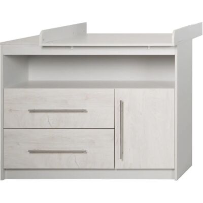 Roba Maren 2 verschoningskommode - Moderne twee-kleurige luiertafel Roba Maren 2 verschoningskommode - Moderne twee-kleurige luiertafel