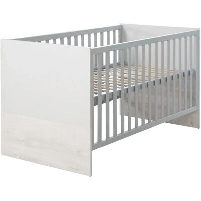 ROBA Babybed - Maren 2 70x140cm, Ombouwbaar, Grijs ROBA Babybed - Maren 2 70x140cm, Ombouwbaar, Grijs