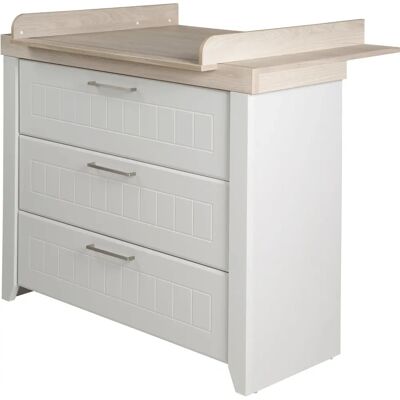ROBA Helene verschonings tafel - Moderne Landelijke stijl, Soft-Close, Verwijderbaar bovenblad ROBA Helene verschonings tafel - Moderne Landelijke stijl, Soft-Close, Verwijderbaar bovenblad