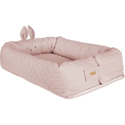 Lit de voyage pour bébé - Rose, Microfibre, 0-6 mois Lit de voyage pour bébé - Rose, Microfibre, 0-6 mois