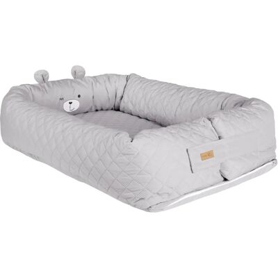Lit de voyage pour bébé - Gris - Lit pour bébé Lit de voyage pour bébé - Gris - Lit pour bébé