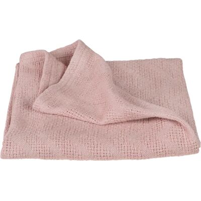Roba Babydecke - Bio Baumwolle - 80x80cm - Lil Planet - Rosa Mauve Roba Babydecke - Bio Baumwolle - 80x80cm - Lil Planet - Rosa Mauve