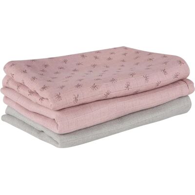 Couches lavables en coton biologique Lil Planet Roba - Rose - 3 pièces Couches lavables en coton biologique Lil Planet Roba - Rose - 3 pièces