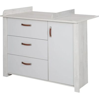 ROBA Mila Wickelkommode - Verstellbar, Soft-Close, Viel Stauraum ROBA Mila Wickelkommode - Verstellbar, Soft-Close, Viel Stauraum