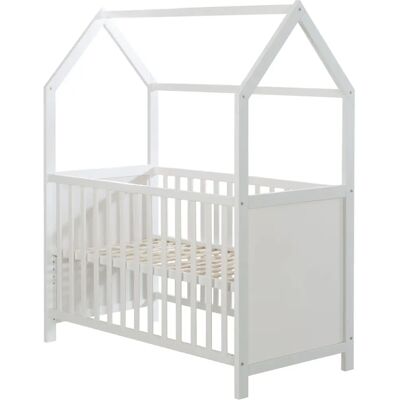Roba 60x120 Babybett - Höhenverstellbar, Umbaubar, FSC Roba 60x120 Babybett - Höhenverstellbar, Umbaubar, FSC