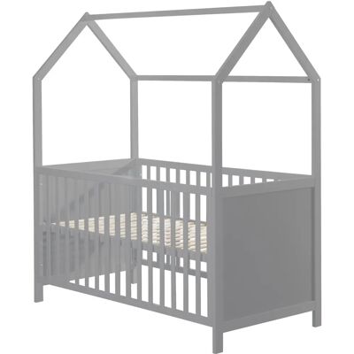 Roba Babybett - Hausbett, FSC Holz Taupe - Baby Typ Roba Babybett - Hausbett, FSC Holz Taupe - Baby Typ