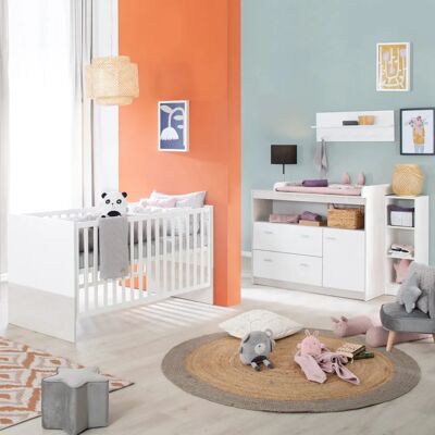 Ensemble de Mobilier Bébé Roba 'Julia' - Lit & Commode à Langer - Publicité Ensemble de Mobilier Bébé Roba 'Julia' - Lit & Commode à Langer - Publicité