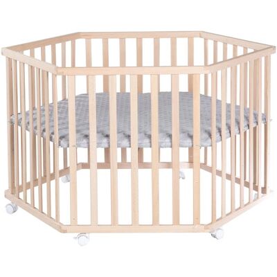 Roba Laufgitter - Sechs-Eckiges Babybett - Baby & Kinderzimmer Roba Laufgitter - Sechs-Eckiges Babybett - Baby & Kinderzimmer