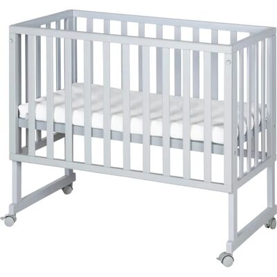 Cuna para bebé roba - Safe Asleep 3-en-1 Taupe / Gris - Altura ajustable Cuna para bebé roba - Safe Asleep 3-en-1 Taupe / Gris - Altura ajustable
