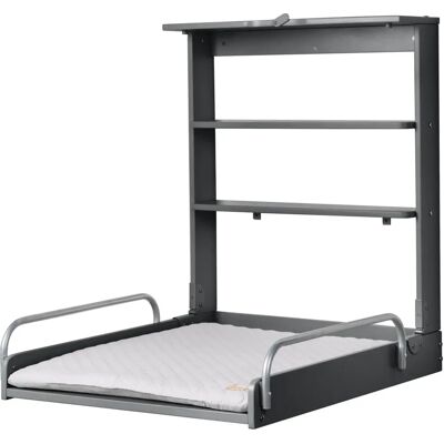 Roba Wandwickelregal Style - Klappbar, grau, 66.5x78 cm Roba Wandwickelregal Style - Klappbar, grau, 66.5x78 cm