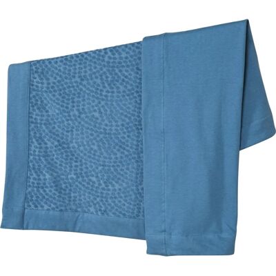 Roba Muselintuch Seashells - Bio-Baumwolle - Blau - 80x80cm Roba Muselintuch Seashells - Bio-Baumwolle - Blau - 80x80cm