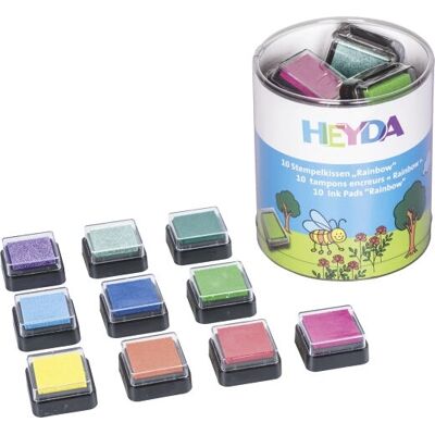 Set de mini almohadillas de tinta Heyda - Accesorio de manualidades Set de mini almohadillas de tinta Heyda - Accesorio de manualidades