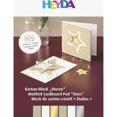 Heyda Bastelspielzeug - Sterne Geschenkpapier Heyda Bastelspielzeug - Sterne Geschenkpapier