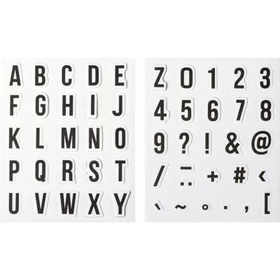 Set di Timbri in Schiuma con Lettere e Numeri Heyda - Tessuti, Carta & Legno Set di Timbri in Schiuma con Lettere e Numeri Heyda - Tessuti, Carta & Legno