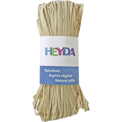 Heyda Raphia Naturel 50g - Matériel de bricolage Heyda Raphia Naturel 50g - Matériel de bricolage