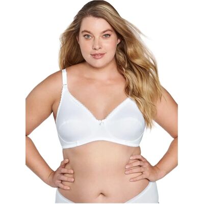 Naturana 34DD Bílá kojící podprsenka - Komfort a snadný přístup Naturana 34DD Bílá kojící podprsenka - Komfort a snadný přístup