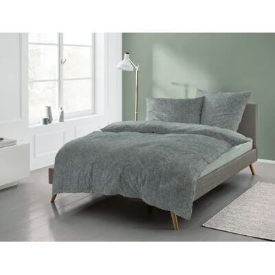 IRISETTE Mink 8835 - Warme grüne Bettwäsche IRISETTE Mink 8835 - Warme grüne Bettwäsche