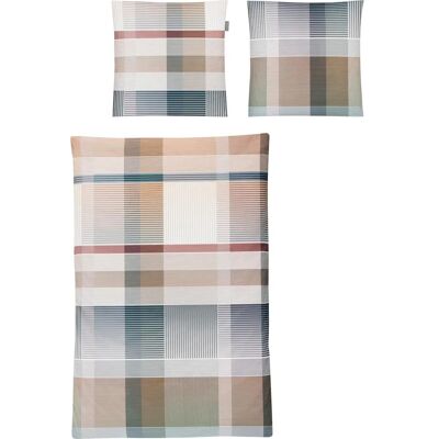 IRISETTE Magic 8891 Beigefarbene Baumwoll-Satin Bettwäsche 135x200cm IRISETTE Magic 8891 Beigefarbene Baumwoll-Satin Bettwäsche 135x200cm