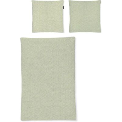 IRISETTE Easy 8514 - Bettwäsche mit Seersucker, grün IRISETTE Easy 8514 - Bettwäsche mit Seersucker, grün