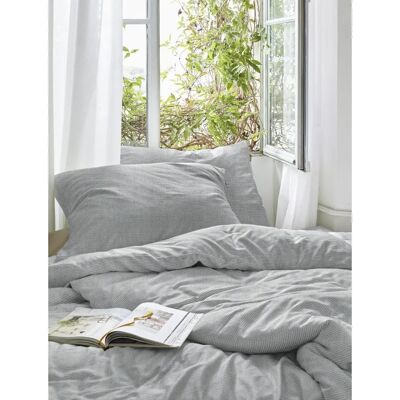 IRISETTE Easy 8514 Seersucker Bettwäsche - Bett & Kissen IRISETTE Easy 8514 Seersucker Bettwäsche - Bett & Kissen