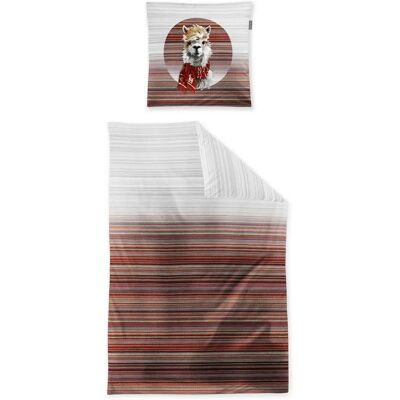 IRISETTE Zobel 8556 Rote Bettwäsche - Bettwäsche IRISETTE Zobel 8556 Rote Bettwäsche - Bettwäsche