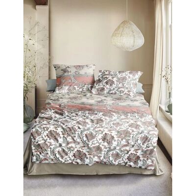 IRISETTE - Easy 8615 - orange - Seersucker - Bedding IRISETTE - Easy 8615 - orange - Seersucker - Bedding