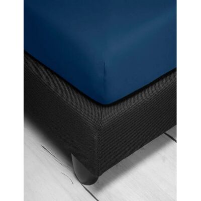 Indigo Jersey Spannbetttuch - Bettwäsche Indigo Jersey Spannbetttuch - Bettwäsche