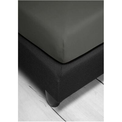 IRISETTE Vesuv Grau Jersey Spannbettlaken - Bettwäsche IRISETTE Vesuv Grau Jersey Spannbettlaken - Bettwäsche