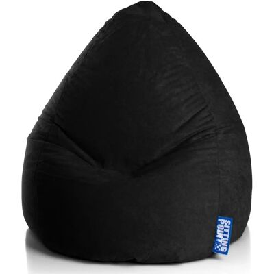 SITTING POINT EASY XXL - Sitzsack - schwarz SITTING POINT EASY XXL - Sitzsack - schwarz