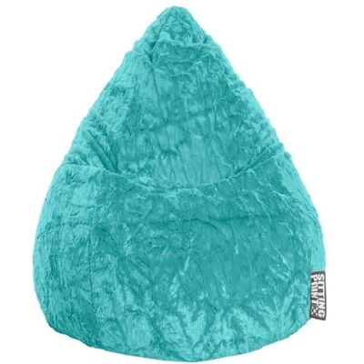 SITTING POINT Fluffy XL Sedia Sacco di Fagioli Turquoise SITTING POINT Fluffy XL Sedia Sacco di Fagioli Turquoise