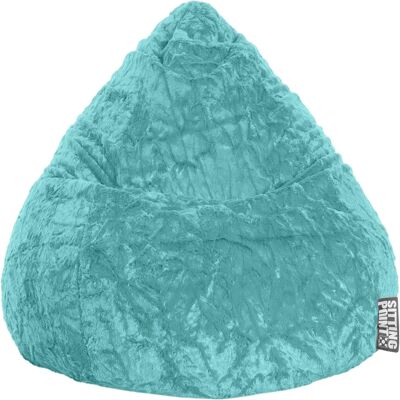 SITTING POINT Fluffy XL Sedia Sacco di Fagioli Turquoise SITTING POINT Fluffy XL Sedia Sacco di Fagioli Turquoise