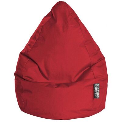 SITTING POINT BRAVA XXL Sacco a Pelo Rosso - Arredo Lounge SITTING POINT BRAVA XXL Sacco a Pelo Rosso - Arredo Lounge